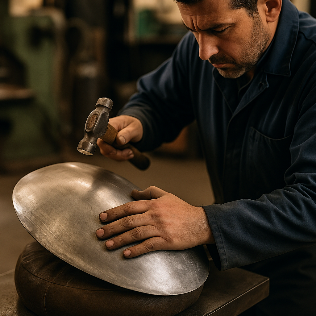 Formatura manuale battilastra